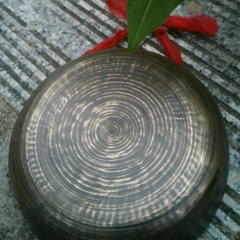 Bronze Cloud Gong Handmade High Volume Gongs Chinese Sound Therapy Practice Gongs Portable Handheld Gong Percussion Instrument