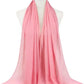 New Fashion Women Solid Chiffon Headscarf Ready To Wear Instant Hijab Scarf Muslim Shawl Islamic Hijabs Arab Wrap Head Scarves
