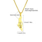 Stainless Steel Israel Star of David Pendant Necklace Unisex Couple Ethnic Patriotic Jewelry Gift Hot Sale European Style