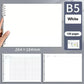 120 Pages B5 Mind Map Notepad Grid Diary Loose Leaf Office Planner Notebook Sketchbook Notebooks Writing Pads School Supplies