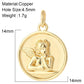 Goth Cross Chrams for Jewelry Making Supplies Golden Angel Charm Stainless Steel Long Chain Dijes Diy Necklace Earring Bracelet