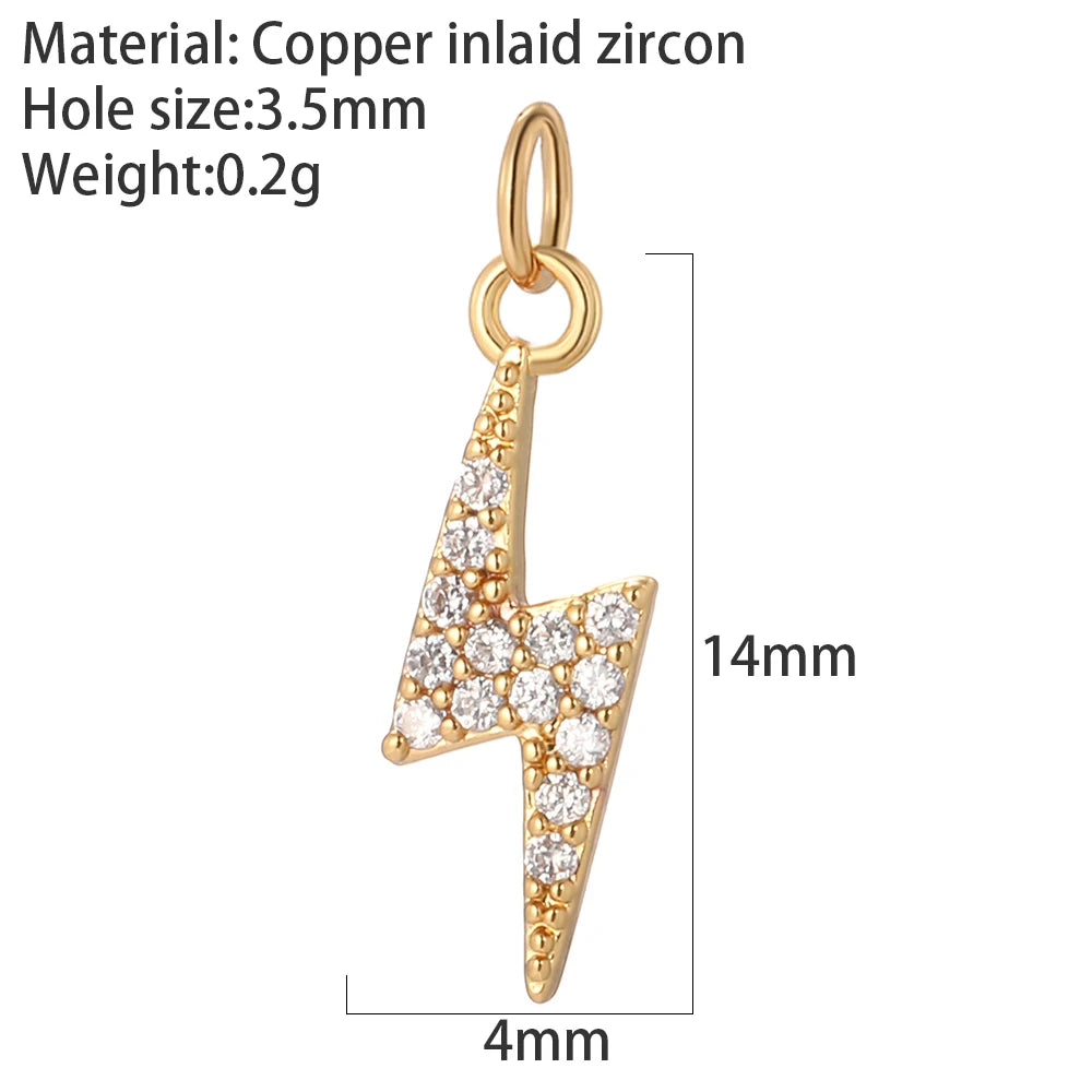 Bohemian Star Sun Moon Charms for Jewelry Making Cute Enamel Planet Gold Color Diy Earrings Necklace Bracelet High Quality
