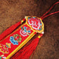 Tibetan Banner Ribbons,Colorful Brocade Buddhist Hall Decorative,Auspicious Cloud Embroidered Sutra Hanging Flags,Buddhist Item