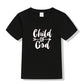 Child of God Shirt Christian Easter Gift Faith Based T-Shirt Holiday Tee Easter Outfits Boys & Girls Clothes