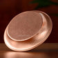 Tibetan-style Copper Water Supply Bowl Offering Dish Base Household Indoor/Buddhist Hall Offering Plate/purified Water Dish
