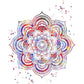 Spirituality Yoga Tree Khanda Sikh Symbol Couple Meditation  Art Poster Canvas Painting Wall Prints Picture Yoga Room Home Decor