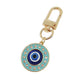 1Pcs Round Evil Eye Keychain Key Ring For Friends Couples Boho Blue Eye Bag Car Key Phone Charm Accessories Jewelry