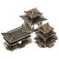 3pcs Brass Tiny Pagoda Model Zen Garden Decor Miniature Asian Ornaments For Aquarium Landscaping Japanese Style Lantern