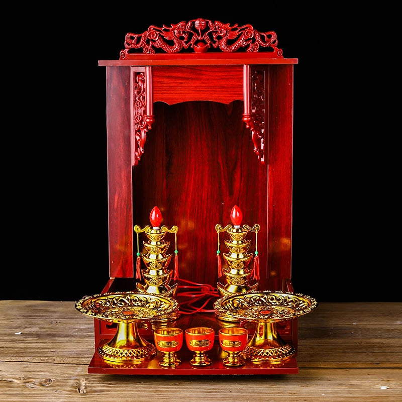 Buddhism Shrine Table, Household Statue Cabinet