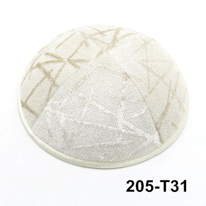 GIU 19cm Jewish Velvet Kippah Kippot Kipa Caps Skullies Beanies Yarmulke Kipot Dome For Wedding And Events