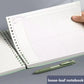 120 Pages B5 Mind Map Notepad Grid Diary Loose Leaf Office Planner Notebook Sketchbook Notebooks Writing Pads School Supplies