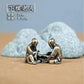 Micro Landscape Bronze Chinese Buddha Ancient Tea Ceremony Zen Moss Rockery Bonsai Sand Table Decorationfairy Garden Miniatures