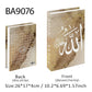 Islamic Mosque Luxury Fake Book Storage Box Kaaba Decorative Books Home Decor Coffee Table Bedroom Ornament Interior Decoration