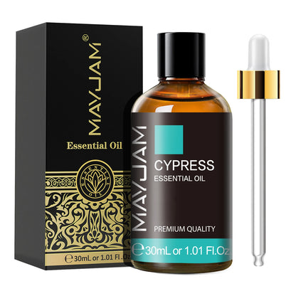 MAYJAM Essential Oil Citronella Jasmine Eucalyptus Sweet Orange Lemongrass Grapefruit Black Pepper Cajeput Cypress Ginger Scents