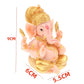 Bar Counter Cashier Desktop DIY Decoration Gold Lord Ganesha Buddha Statue Elephant God Sculptures Ganesh Figurines