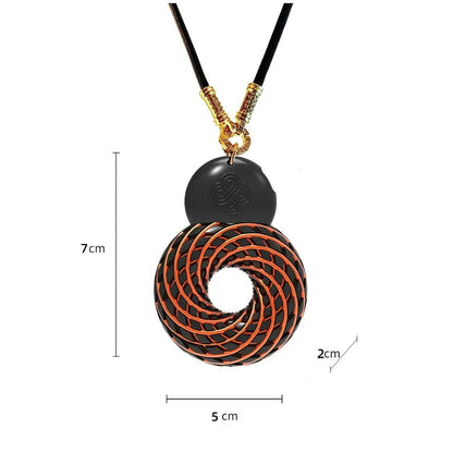 Rodin Coil Vortex Healing Stone with Adjustable Cord for Meditation Chakra Balancing Magic Torus PEMF Therapy Decor Ornament