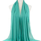 New Fashion Women Solid Chiffon Headscarf Ready To Wear Instant Hijab Scarf Muslim Shawl Islamic Hijabs Arab Wrap Head Scarves
