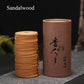 Natural HandmadeSandalwood Coils Incense Aromatherapy Kitchen WC,Bedroom Bathroom Antisetic, Refreshing Incenses, 120Plates/Box