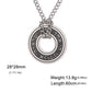 Dawapara Jewish Star of David Hebrew Shema Necklace Judaica Prayer Blessing Holy Pendant Stainless Steel Kabbalah Jewelry