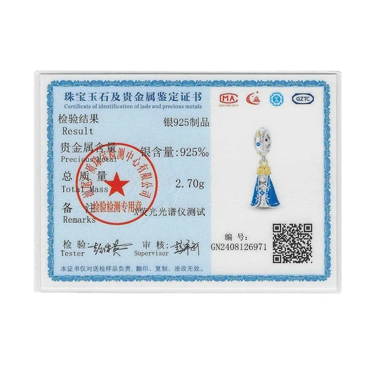 Charms Bead 925 Sterling Silver Virgin Mary Cross Pendant Bead Fit Original Bangle Bracelet DIY Fine Jewelry For Women Gift Hot