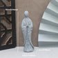 Buddha Stone Statue Little Buddhist Monks Tibetan Buddhism Figurines Zen Garden Ornament Meditation Home Aquarium Decoration