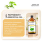 EUQEE 118ml Pure Essential Oil For Skin Peppermint Lavender Eucalyptus Vanilla Bergamot Aromatherapy Essential Oils For Diffuser