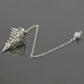Copper Metal Pendulum for Dowsing Divination Energy Work Meditation Scrying Witchcraft Pendulums Tool Spiritual Pendulos X092