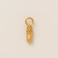 1PC minimalist gourmet style pendant, stainless steel plated with 18K gold, DIY preferred jewelry accessory