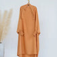 Ramadan Muslim Dress Girls Kids Prayer Garment Hijab Dress Child Hooded Abaya Full Cover Niqab Islam Dubai Eid Robe 2026 Jilbab