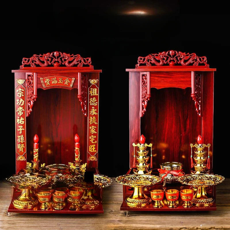 Buddhism Shrine Table, Household Statue Cabinet