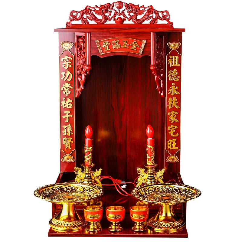 Buddhism Shrine Table, Household Statue Cabinet