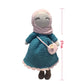 Knitted Islamic Toys Crochet Dolls Hijab Muslim Quran Ramadan Kids Halal Eid Al-Fitr Gifts Educational Plush Dolls