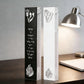 Personalized  Acrylic 3D Cut Jewish Mezuzah with Home Blessing&Name Custom Mezuzah Case Judaica Gift New Home Jewish Gift