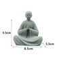 1Pcs Wishing Monk Buddhist Micro Landscape Stone Fish Tank Moss Landscaping Zen Oriental Aesthetics Garden Ornaments