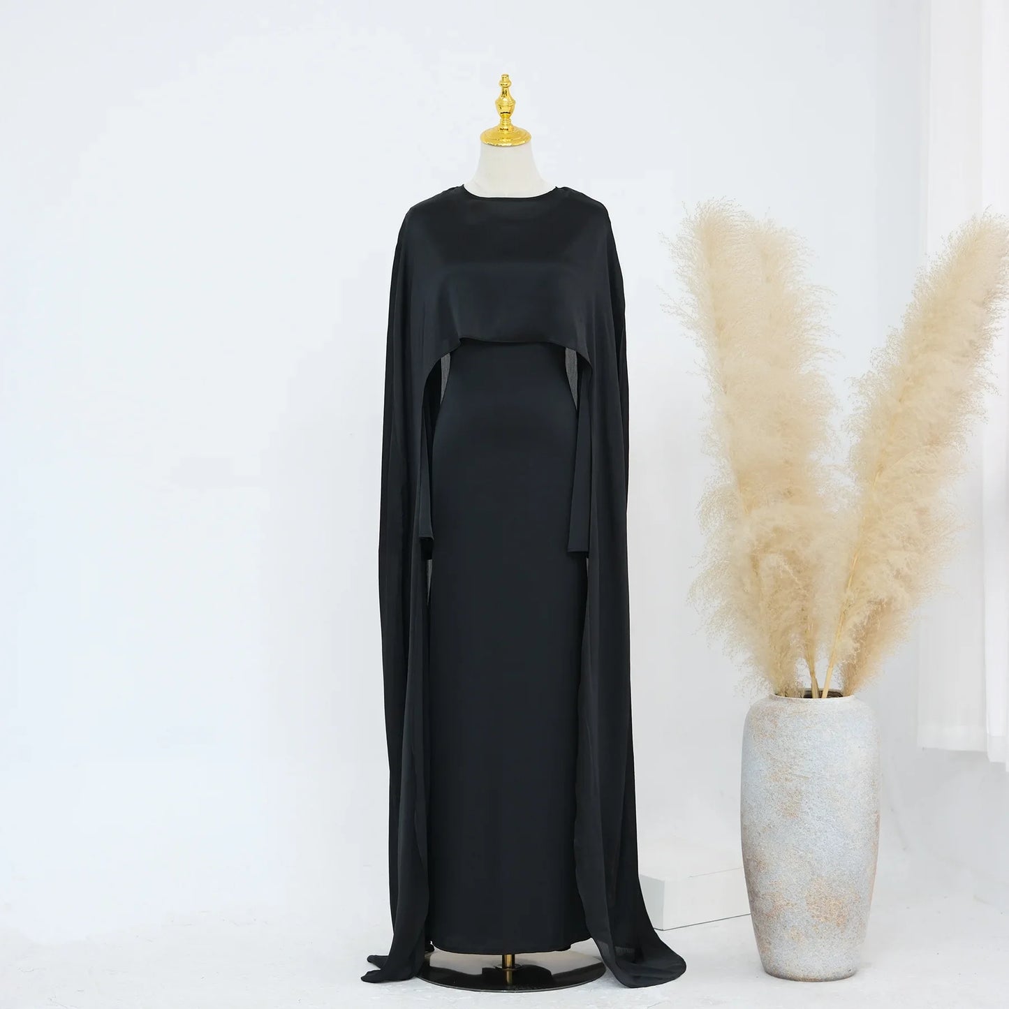 Ramadan 2 Piece Muslim Women Set Dubai Modest Abaya Islam Abayas Femme Elegant Arabic Clothing Fashion Turkey Solid Outfit 2025