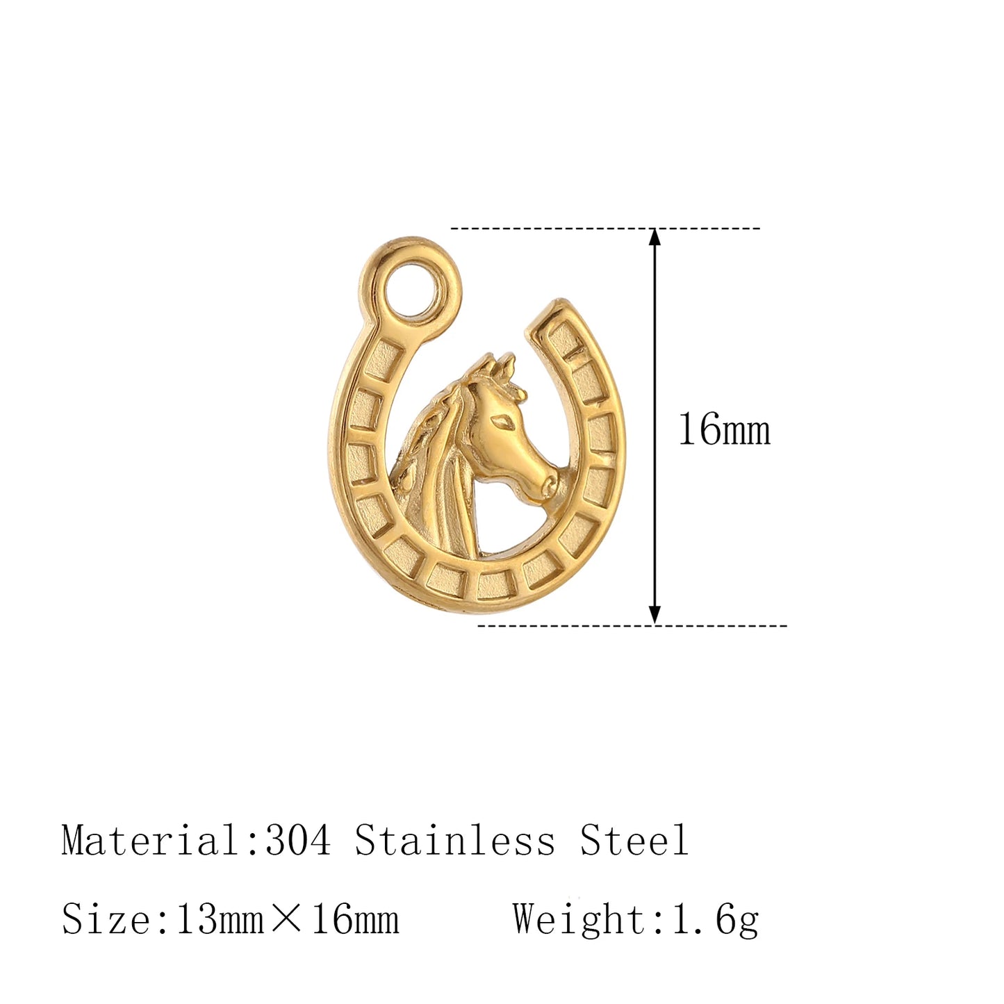 3Pcs Stainless Steel Cowboy Hat/Boot/Horseshoes Charms Astrology Celestial Sun Star Pendant DIY Necklace Bracelet Jewelry Making