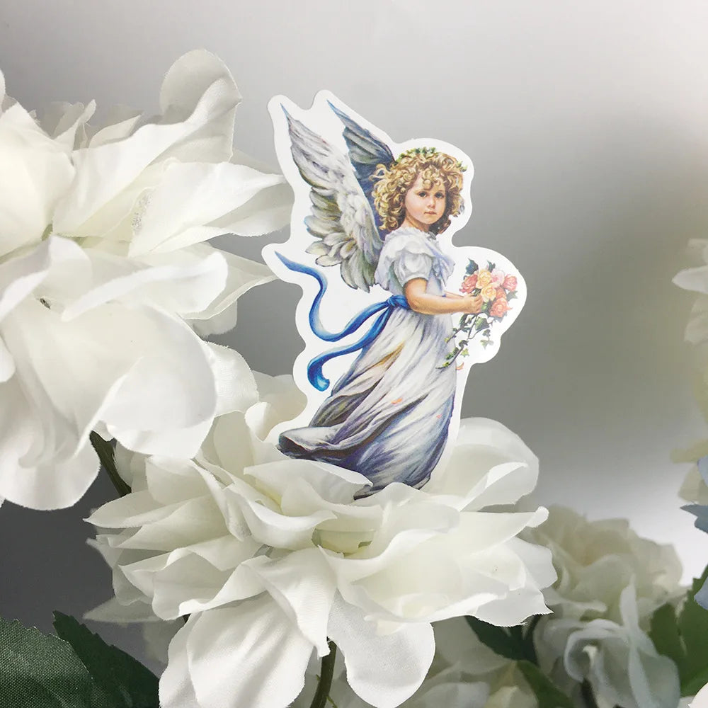 10/30/68pcs 2 style Jesus Christian Religion Stickers Phone Laptop Car Case Freezer Luggage Wall Waterpoof DIY Graffiti Sticker