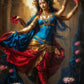 Hindu God Lord Krishna Shiva Ganesha Meditation Indian Traditional Artwork Poster Canvas Painting Wall Pictures Home Decor Gift