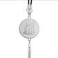 Car Hanging Pendent Arabic Muslim Islamic God Allah Badges Logo Auto Interior Rearview Mirror Ornaments Decoraction Accessories
