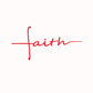 Faith Cross Decal Christian Religious Vinyl Sticker Car Window Decor ,  Women's Christian Laptop Decals for Apple MacBook Decor