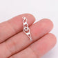 Teamer Stainless Steel Jewish Star of David Israel Map Hebrew Letter Charm Pendant for Jewelry Making Necklace DIY Wholesale