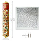 Hand Painted Door Mezuzah Ornament with Screw Zinc Alloy Jewish Mezuzah Case Cover Delicate Embellished Door Wall Hanukkah Decor
