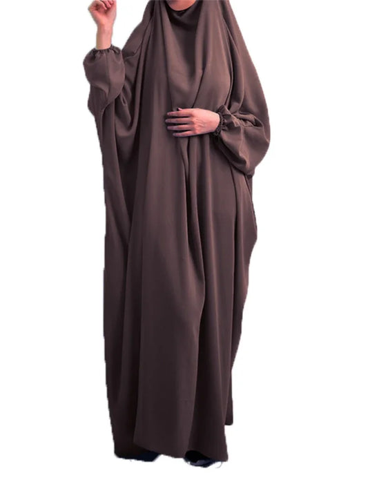 Muslim Prayer Garment Dress Wp,em Women Hijab Dress Abaya Hooded Long Khimar Jilbab Burka Eid Abayas Gown Eid Niqab Ramadan