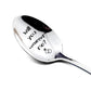 1Pcs 2024 Years I Love You Anniversary Valentines Day Gift for Boyfriend Girlfriend Stainless Steel Spoon Birthday Wedding Gifts