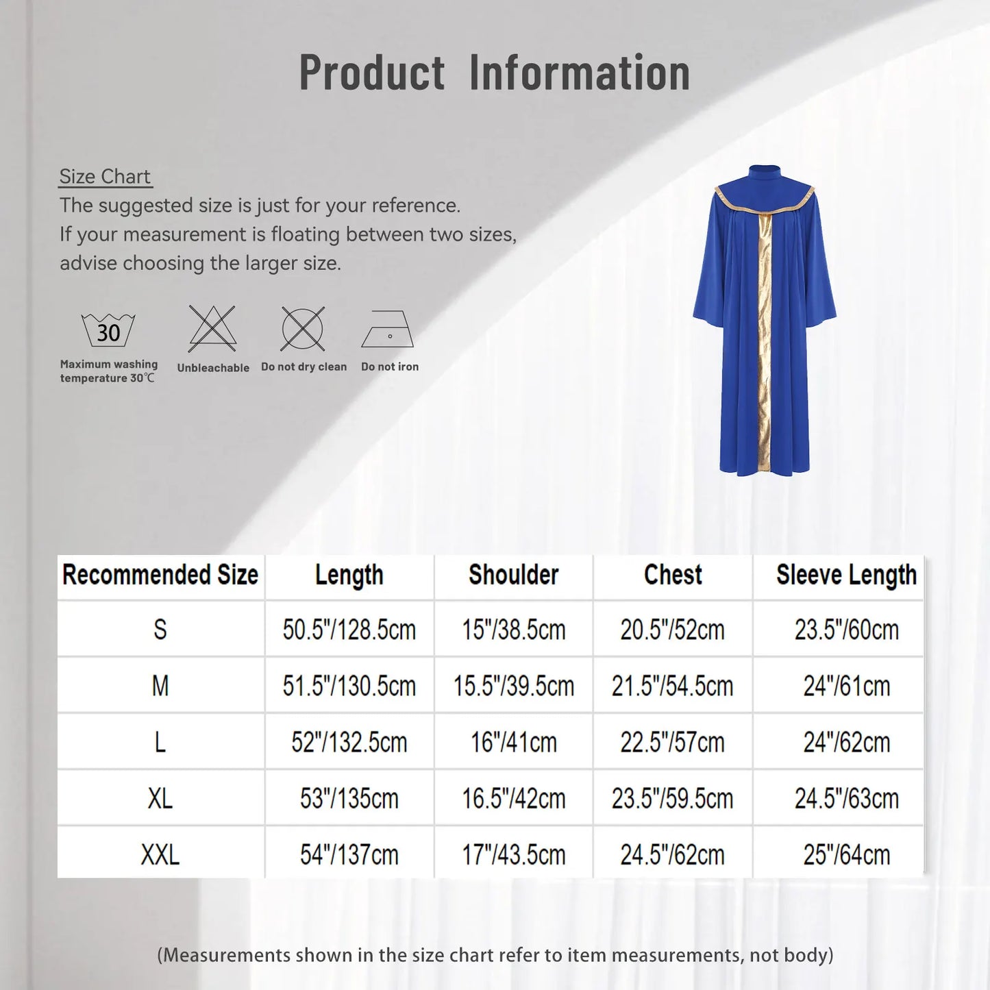 Womens Priest Clergy Cosplay Robe Church Choir Dress Men's Long Sleeve Vestments Catholic Priest Halloween Carnival Party