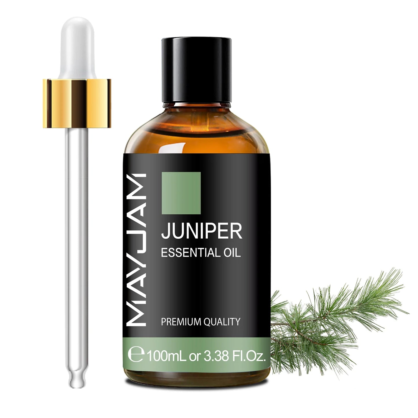 MAYJAM 100ml Pure Essential Oil with Glass Dropper, Aromatherapy Essential Oils Lavender Eucalyptus Rosemary Vanilla Aroma Oil