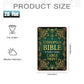 2D Flat, 1pc Large Print Ethiopian Bible in English - Complete Bible Book Suitable for, Church, Office Decor, Retro Metal  Sign