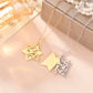 Jeshayuan Hebrew Chai Jewish Menorah Hanukkah Necklace for Women Star of David Stainless Steel Necklaces Amulet Jewelry Gift
