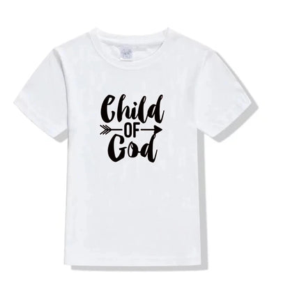 Child of God Shirt Christian Easter Gift Faith Based T-Shirt Holiday Tee Easter Outfits Boys & Girls Clothes
