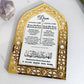 1pcs Arabic Key Holder for Islamic Wall Art,Islamic Home Decor Muslim Gift for Men and Women Ramadan Decorations for Home